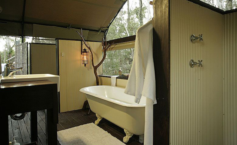 Дизайн интерьера отеля Paperbark Camp в Австралии