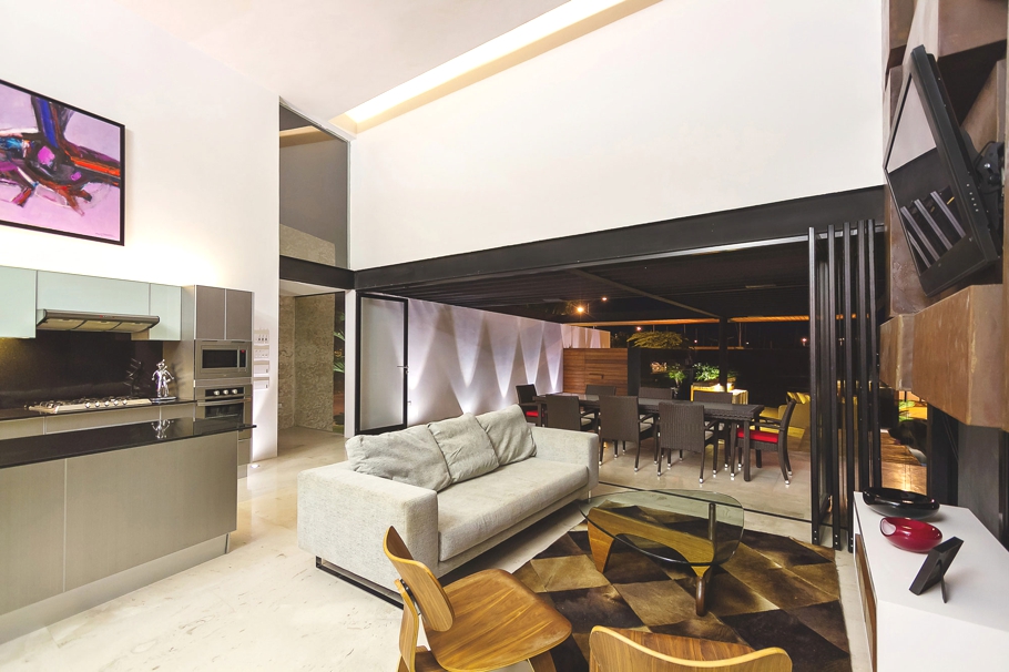 Дизайн интерьера дома PL2 в Мексике от Seijo Peon Arquitectos y Asociados