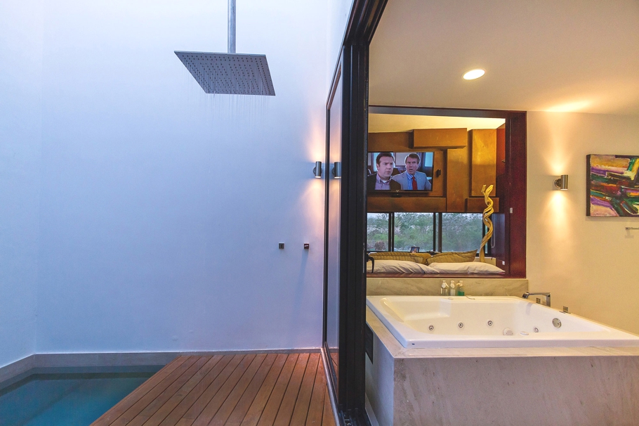 Дизайн интерьера ванной комнаты от Seijo Peon Arquitectos y Asociados