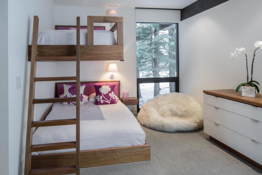Дизайн интерьера спальни от Marmol Radziner