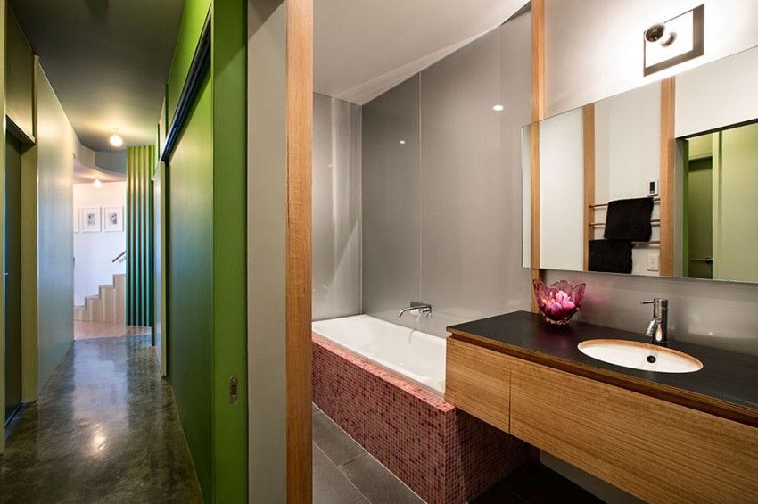 Дизайн интерьера ванной комнаты от студии Parsonson Architects