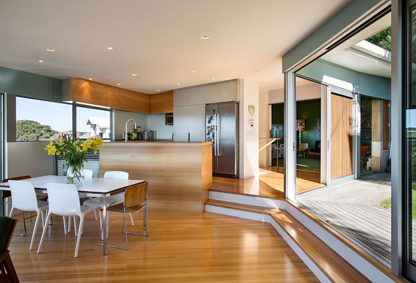 Дизайн интерьера дома в Новой Зеландии от студии Parsonson Architects
