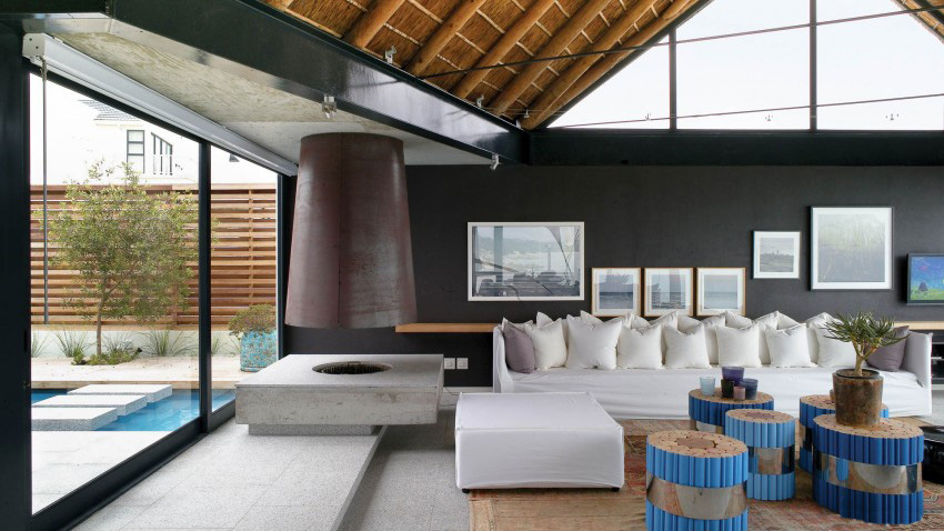 Дизайн интерьера дома в Южной Африке