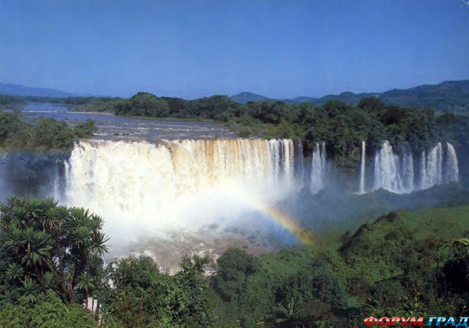 Водопады голубого Нила