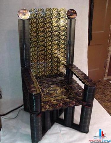 Поделки из дисков