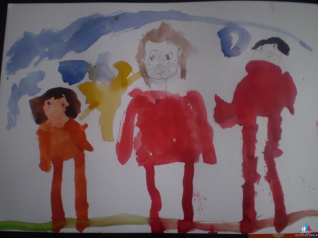 Конкурс детского рисунка Моя семья
