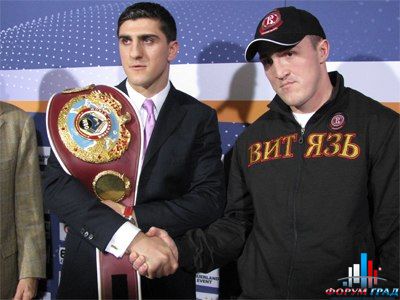 Денис Лебедев и Марко Хук