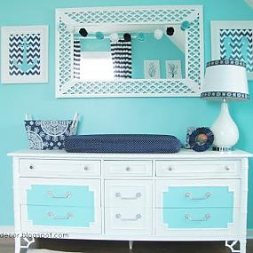 bright-turquoise-nautical-nursery-for-a-boy-3