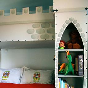 modern-boys-bedroom-with-a-castle-bunk-bed-2