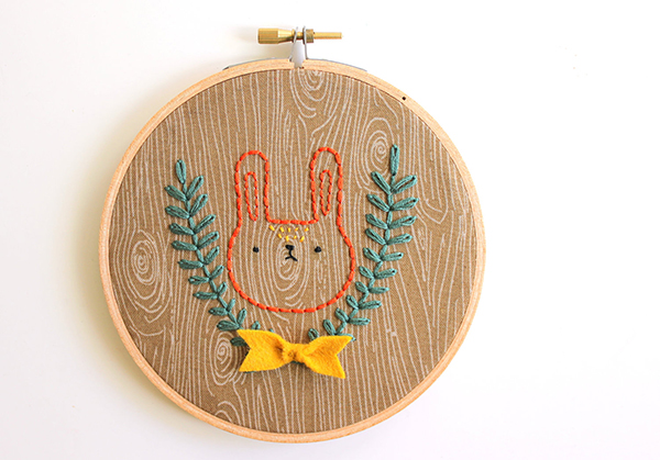 faux-bois-cross-stitched-rabbit-art