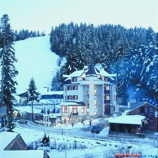 лыжники в Боровце