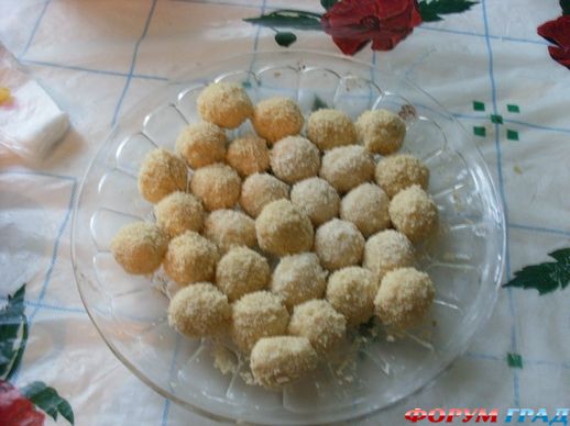 конфетки "домашнее рафаэлло"