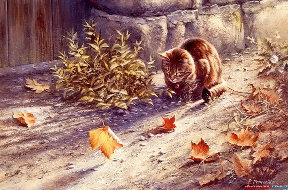 И листья, как птицы...