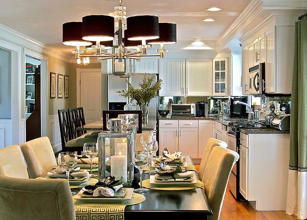 black-dining-light-fixture