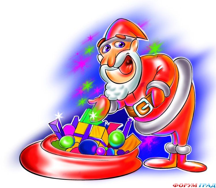 Дед мороз глазами ребенка