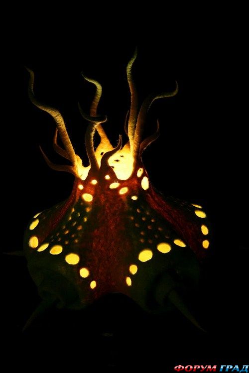 Светильники из войлока