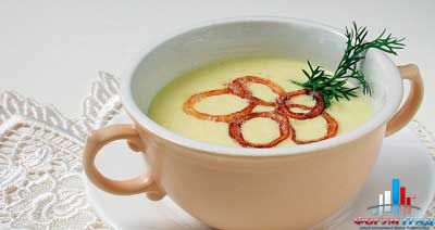 картофельный суп со сливками
