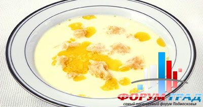 Суп молочный с картофельными клецками