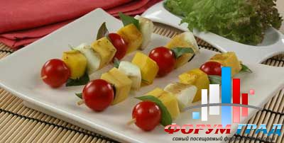 шашлычки на шпажках