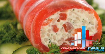 закуска из лосося