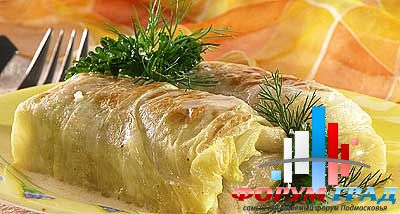 Голубцы с рыбным фаршем