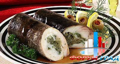 Оригинальные рыбные рулетики