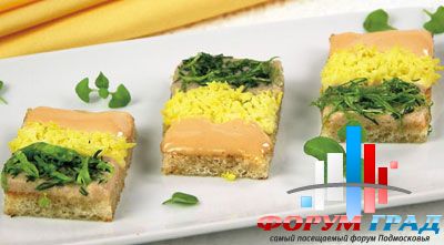 Бутерброд "Светофор"