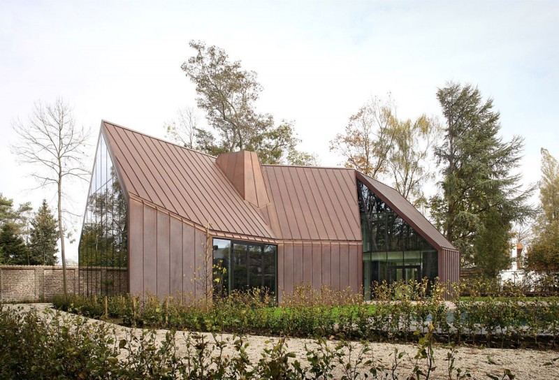 Ультрасовременный дизайн дома VDV от Graux & Baeyens Architects