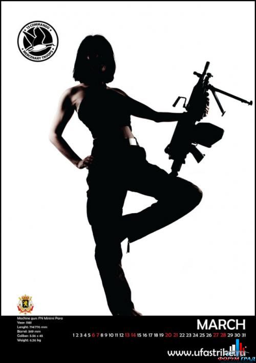 Женщины и оружие.