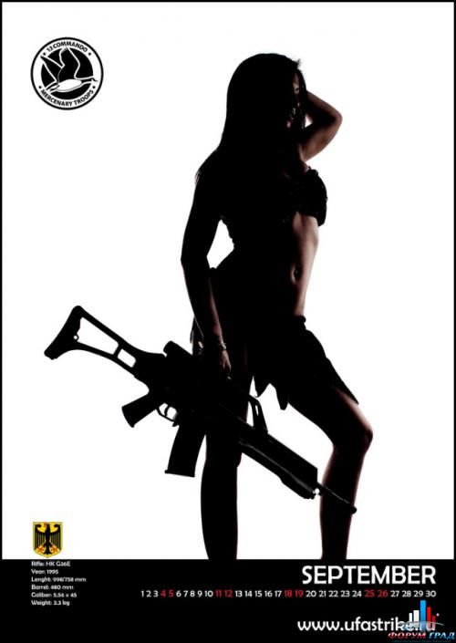 Женщины и оружие.