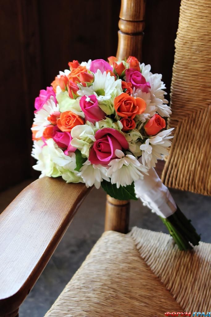 Цветочная композиция для невесты