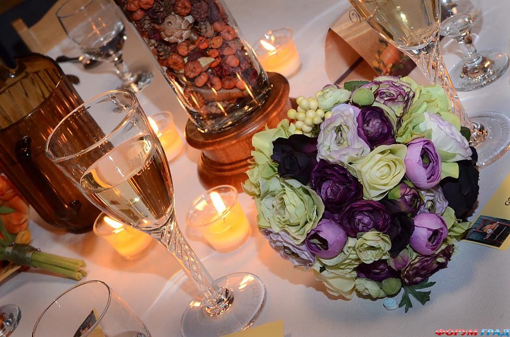 Цветочная композиция для невесты