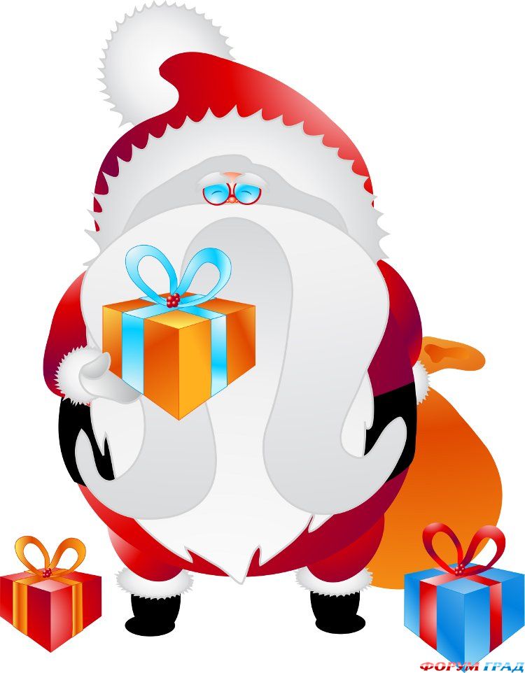 Дед мороз глазами ребенка