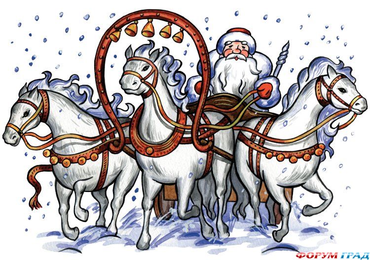 Дед мороз глазами ребенка