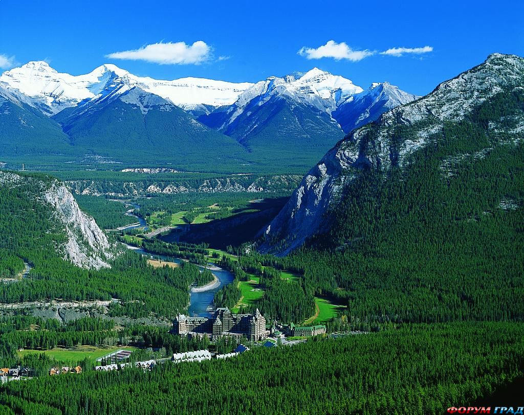 Отель Fairmont в Banff Springs