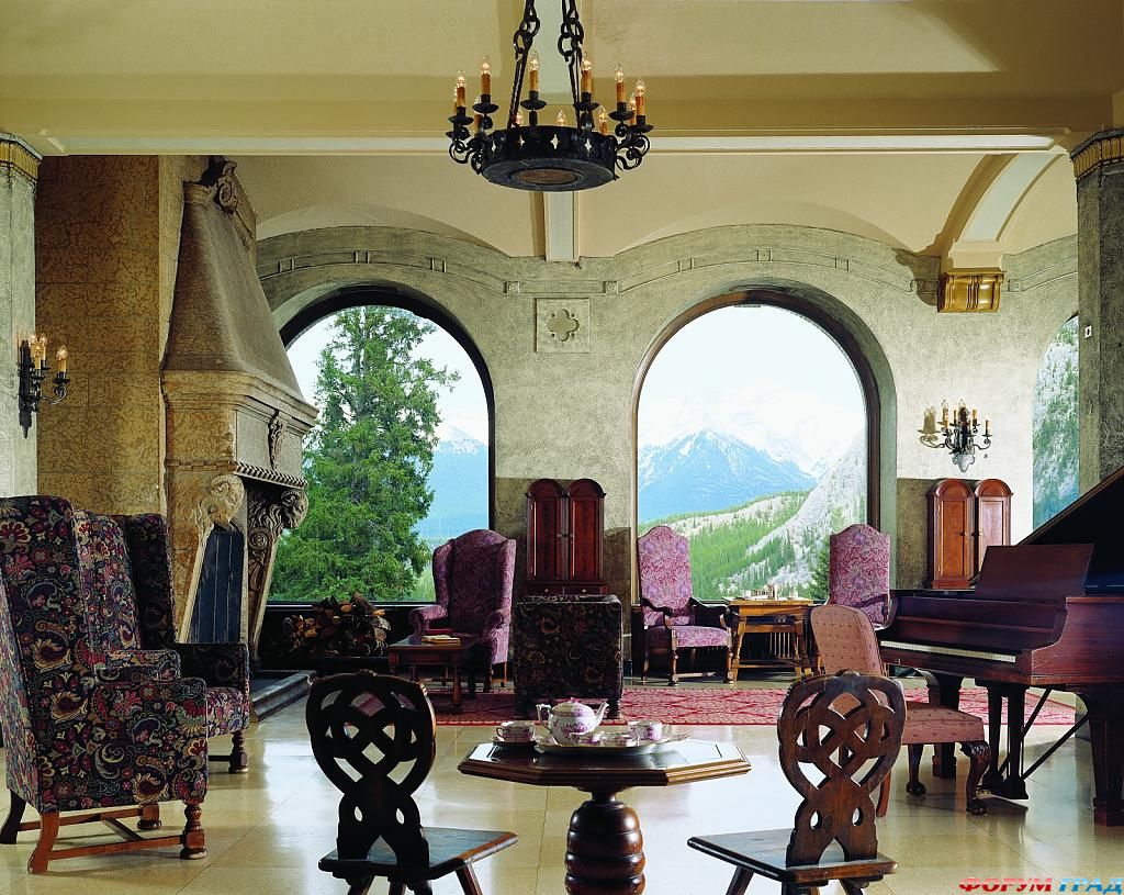 В отеле Fairmont в Banff Springs