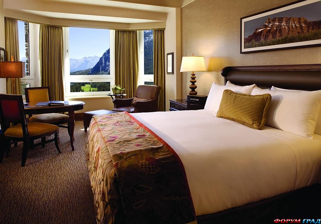 Номер в отеле Fairmont в Banff Springs