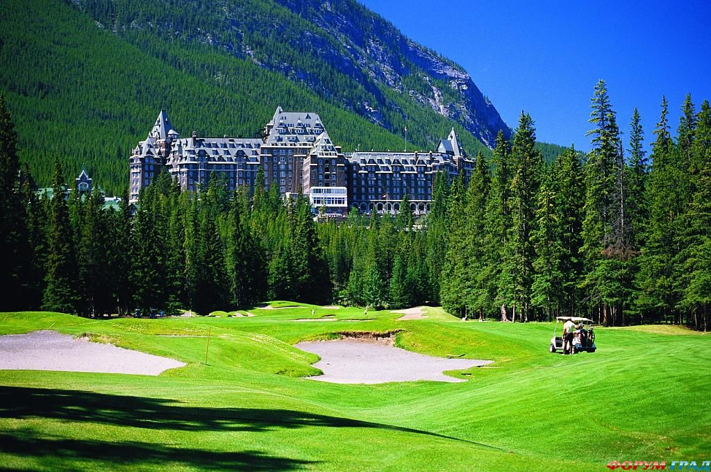 Отель Fairmont в Banff Springs