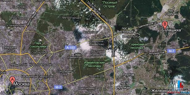москва- балашиха