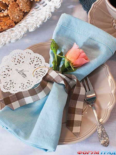 оформление салфеток