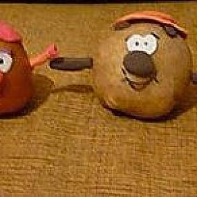 Смешарики из овощей