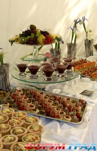 свадебный фуршет