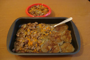 Драники с фаршем