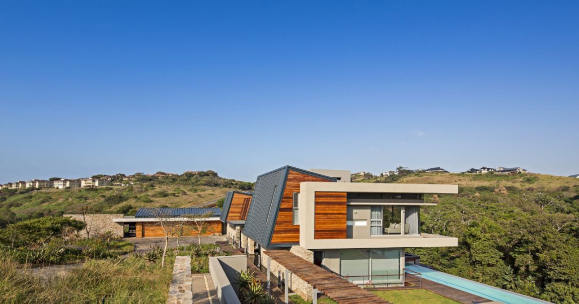 Футуристический проект дома Simbithi Eco-Estate от Metropole Architects в ЮАР