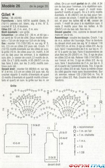 Летний топ на пуговках