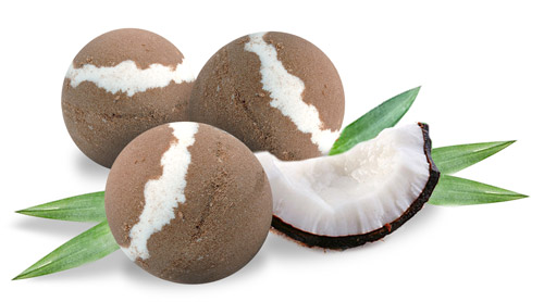 Кокосовая бомбочка для ванн