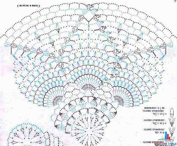 Обновляем надоевшие сапоги. Схема ажура.