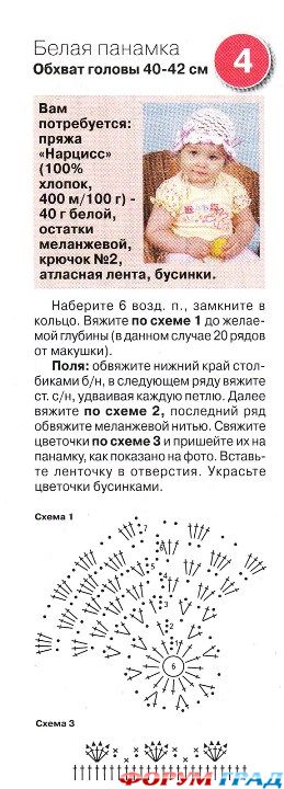 Летняя панамка