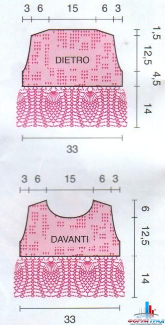 Маечка с ананасами