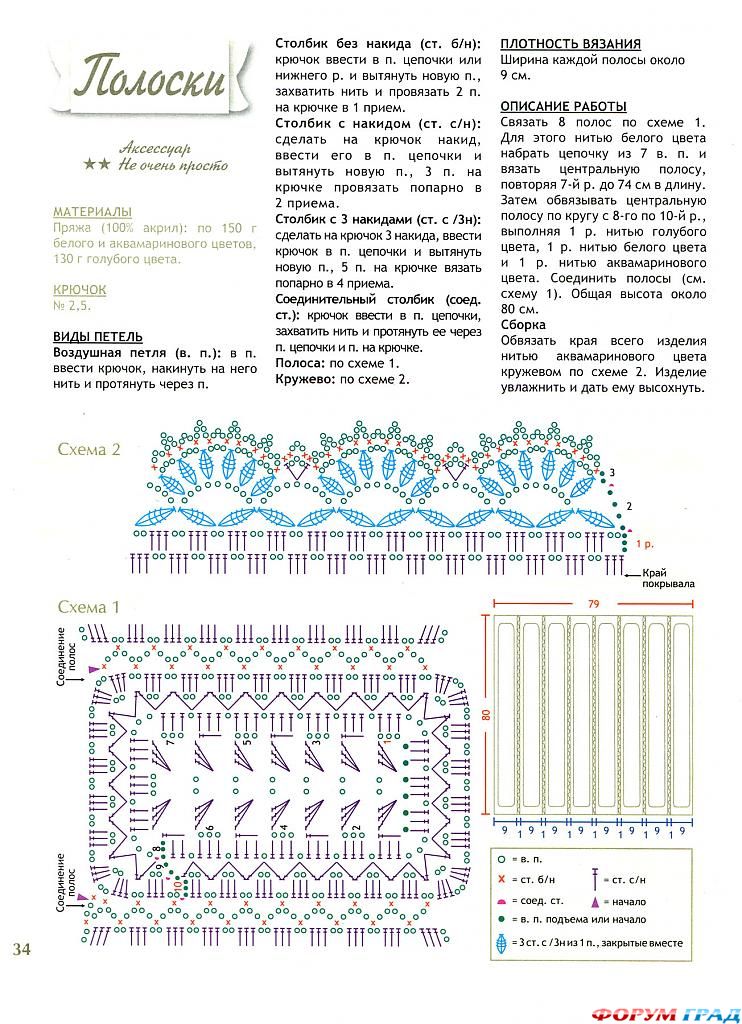 Плед Полоски